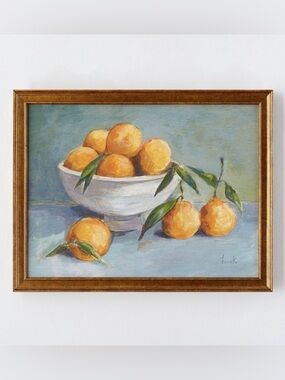 Studio McGee x Target Threshold Citrus Oranges Still Life Wall Art Print